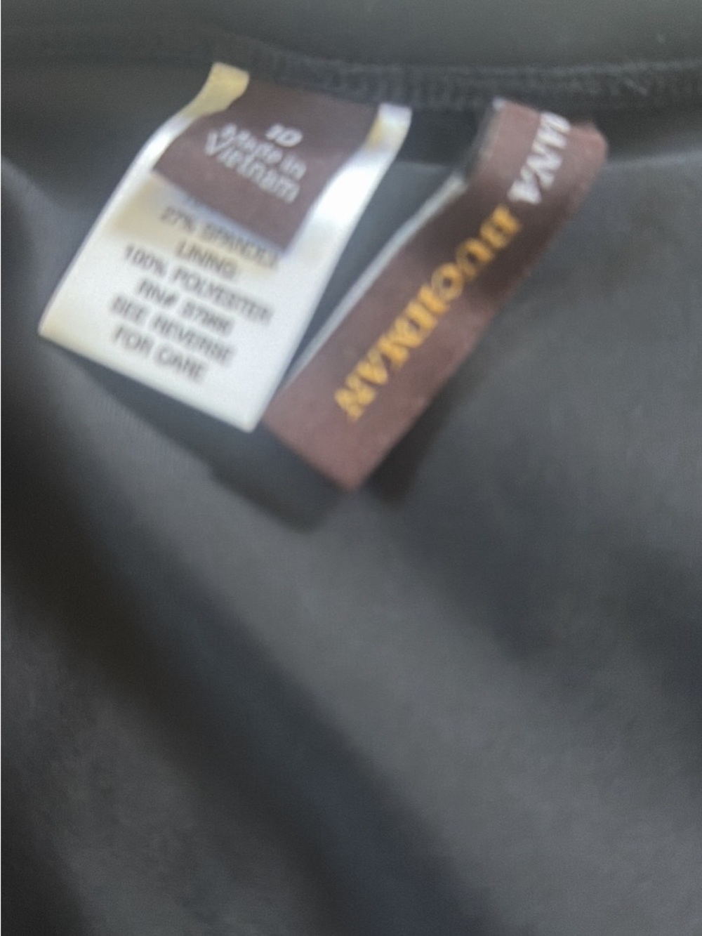 Dana Buchman Black Swim Skirt with Tag - Picture 3 of 3